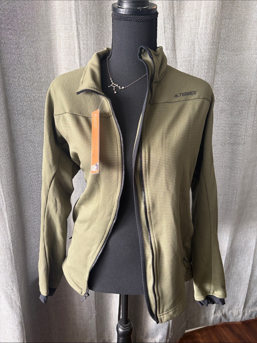 adidas Women's Olive Utility Jacket